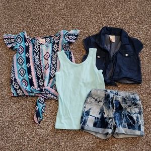 Faded Glory Bundle Girl Size 4-5